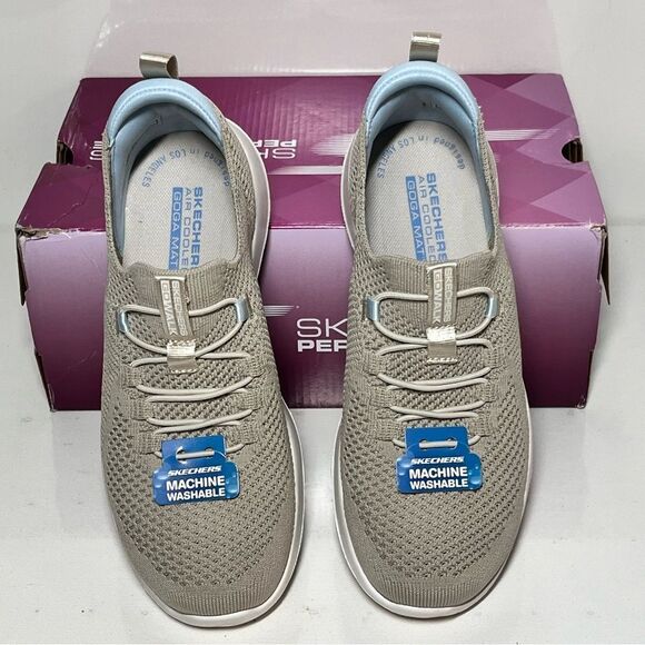 Skechers Alia GOWalk Joy Washable Vegan Bungee Sneakers - Picture 5 of 6